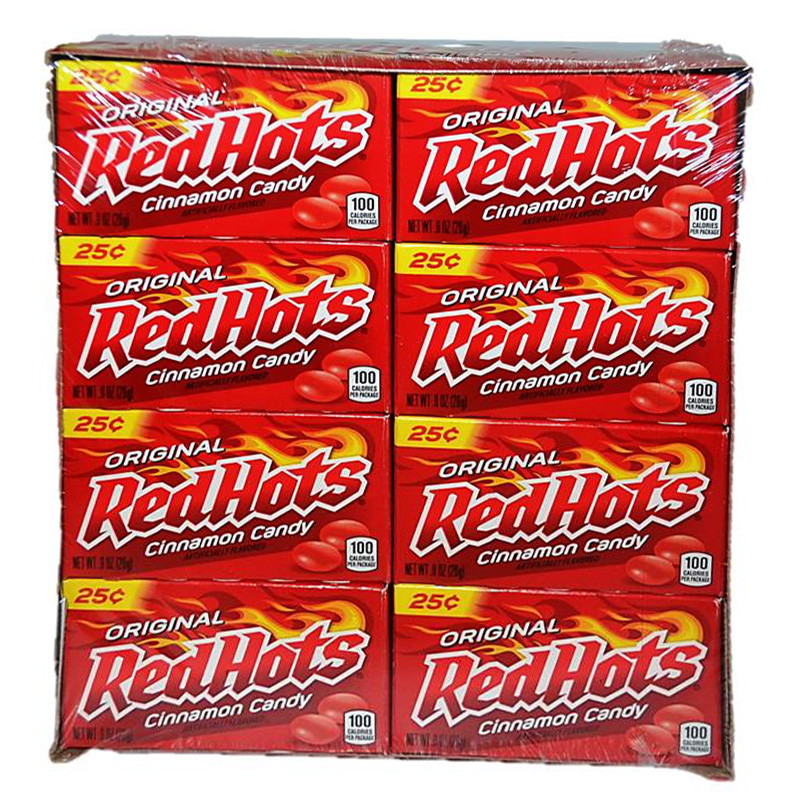 Red Hots Cinnamon Candy Aurox Distributors 0755